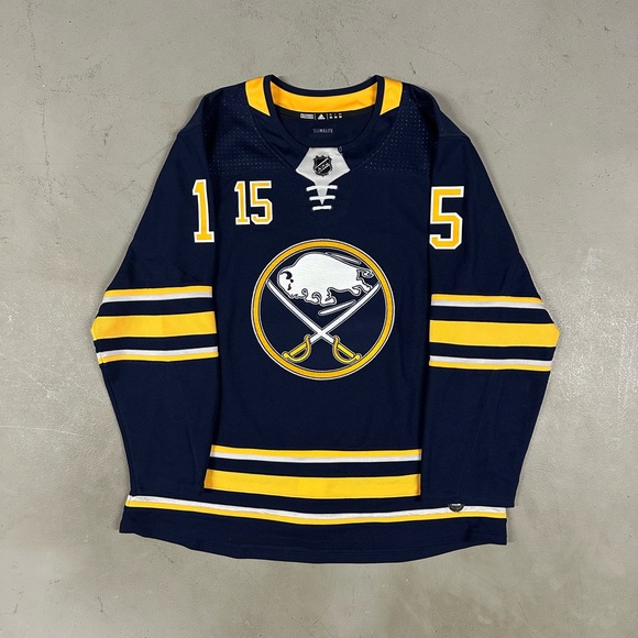 adidas Other - Vintage Y2K NHL Adidas Buffalo Sabres Jack Eichel Hockey Sportswear Retro Jersey